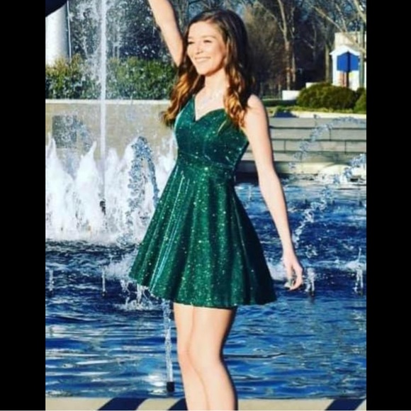 Midnight Doll green dress - Picture 6 of 6